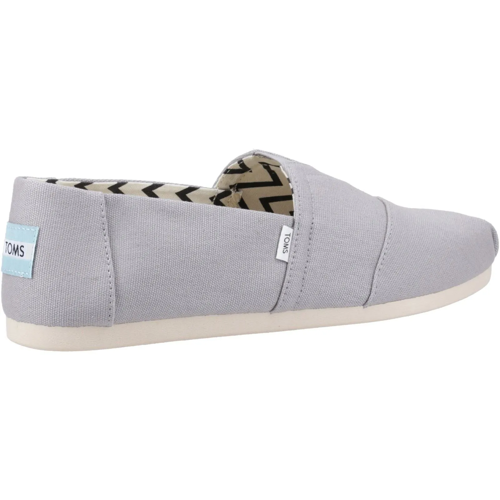 TOMS Men's Alpargata Shoes in Drizzle Grey