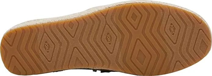 TOMS Valencia Platform Bleu Pastel Women Slip-On