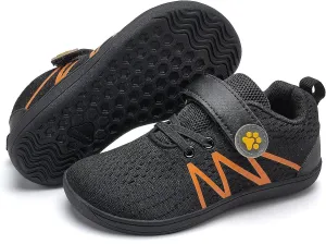 WateLves Toddler Shoes Little Kids Boys Girls Wide Barefoot Shoes Minimalist Walking Sneakers Breathable Lightweight Fit Naturally Zero Drop Sole