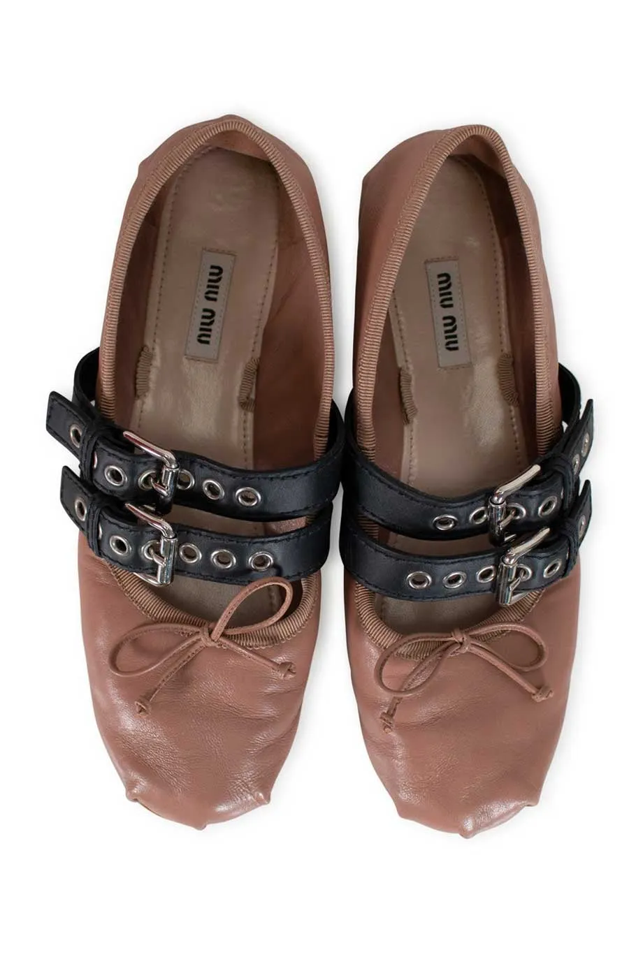 [WS3443] Miu Miu | Lace Up Flats
