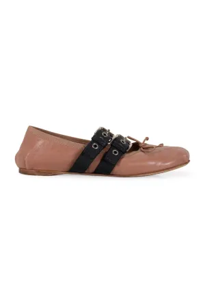 [WS3443] Miu Miu | Lace Up Flats